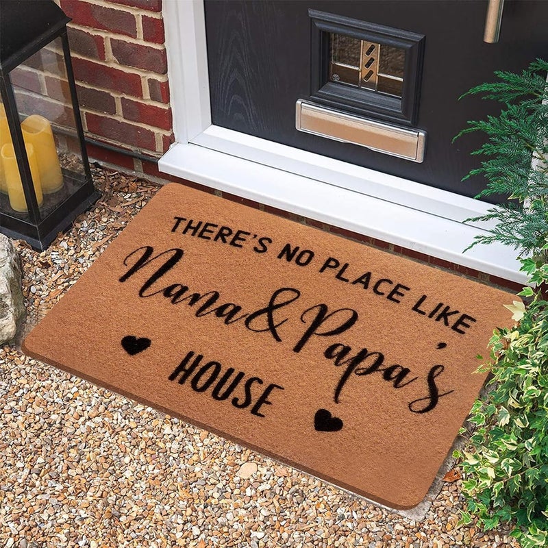 PLUJOYS Christmas Grandma Gifts,Nana Gifts for Grandma,gifts for Nana Papa,Gifts for Grandparents,Nana Papa Gifts,Christmas Gigi Mimi Gifts for Grandma from Granddaughter Grandson Grankids,Doormats Home Decor - Image 5